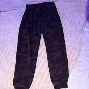 Lululemon Black Camo sweatpants
